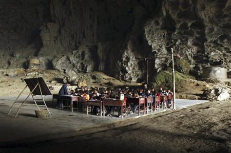 Cave-school