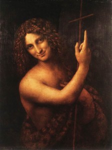 John the Baptist by Leonardo de Vinci