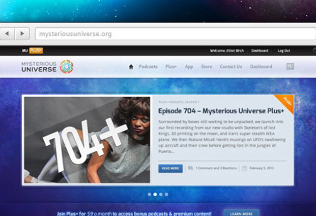 Welcome to the New Mysterious Universe