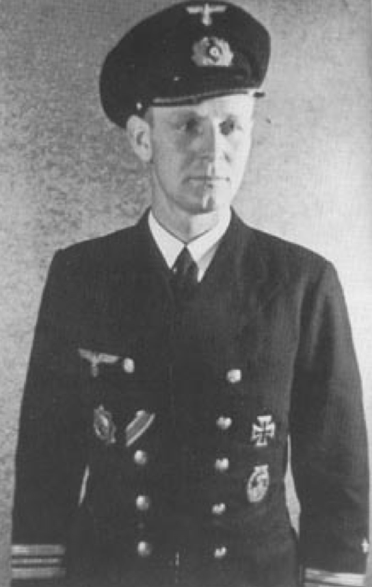 Capt  Johann Heinrich Fehler 1910 1993 of the U 234