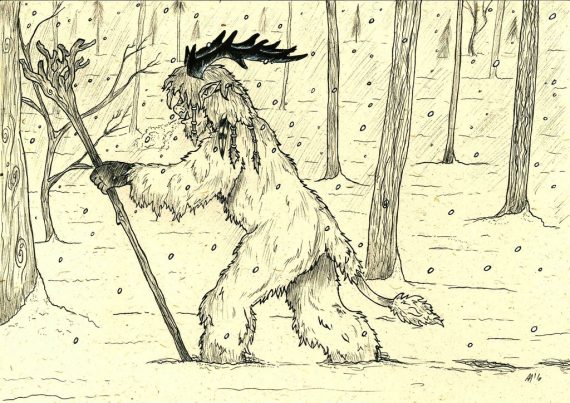 winter wildman by woodwose d34bzrf 570x403