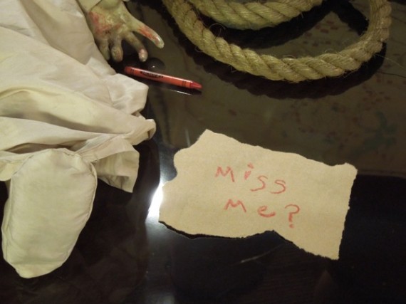 conjuring miss me note prop