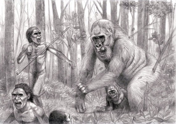 prehistoric safari   revenge of gigantopithecus by jagroar d63d139 570x401