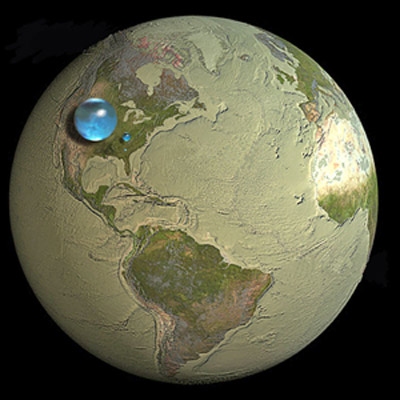 global water volume fresh