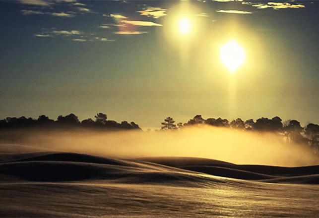 Orange Orbs Over South Carolina?