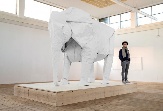 Producing a Ponderous Paper Pachyderm Without Paste