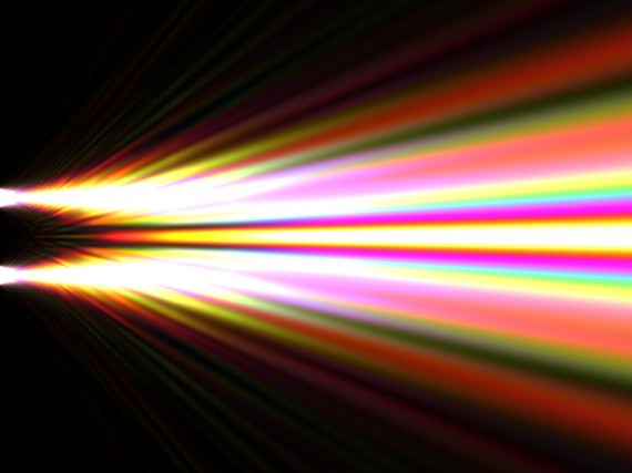 Double slit x ray simulation polychromatic false color 570x427