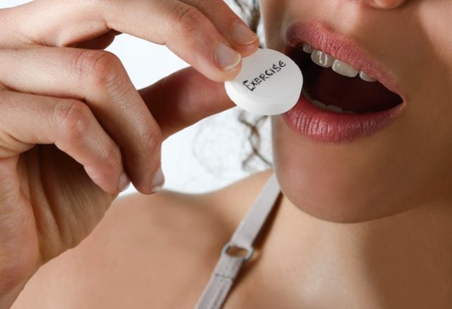 Exercise Pill Making Scientists Sweaty