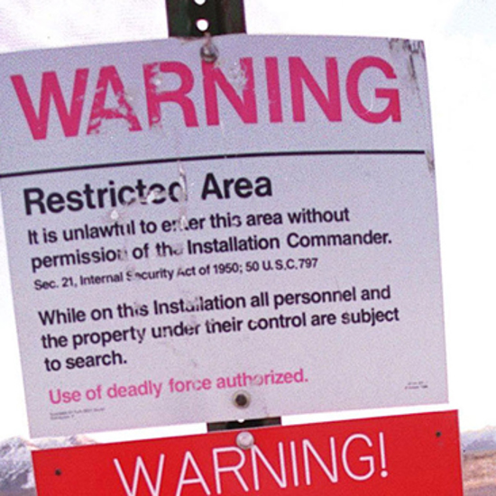 Tourists Enter Area 51, Surrounded by Armed Military Officers
