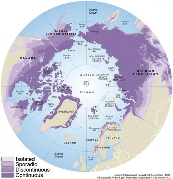 permafrost distribution in the arctic large 570x590