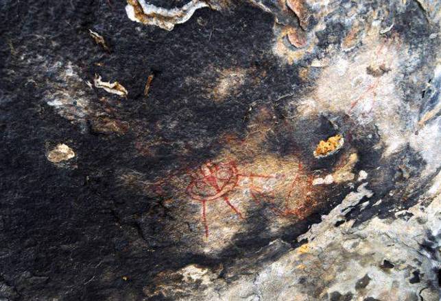 Do Indian Cave Paintings Show Prehistoric Alien Abductions?