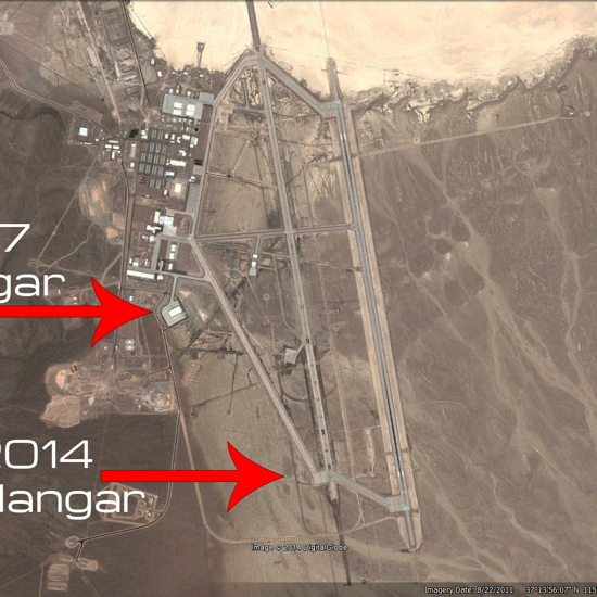 Is That a New Hangar in Area 51?