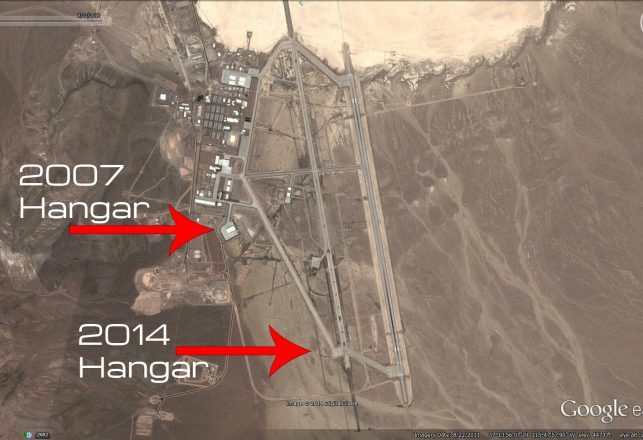 Is That a New Hangar in Area 51?