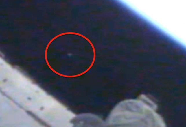 Strange Object Seen From ISS Before NASA Shuts Down Video
