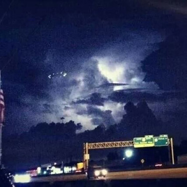 UFO Over Houston or NASA Saucer from Johnson Space Center?