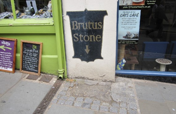 Brutus Stone in Totnes