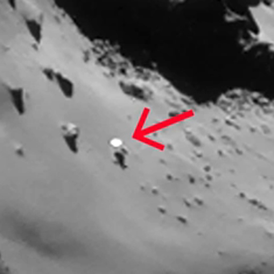 Is There a UFO on Comet 67P?