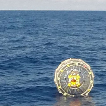 Bermuda Triangle Doesn’t Like Runner in Giant Hamster Ball