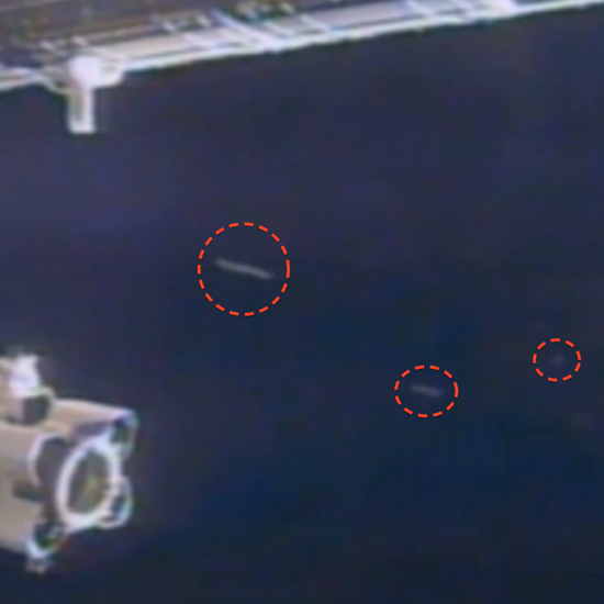 Three More UFOs Spotted Outside the Space Station