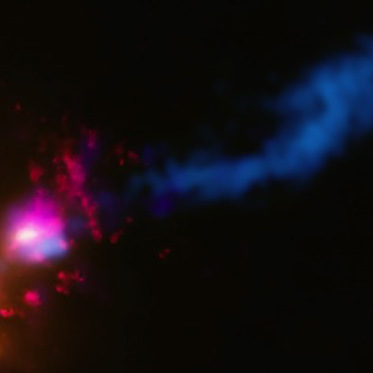 Flamethrowing Black Holes Leave Destruction in Their Wake