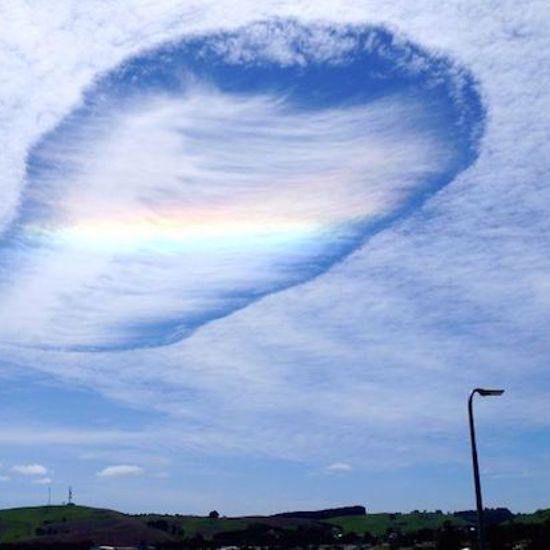 Not a UFO or Rapture Sign But Cloud May Have Unusual Cause
