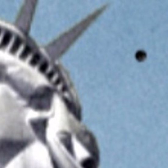 UFO Spotted Over the Statue of Liberty