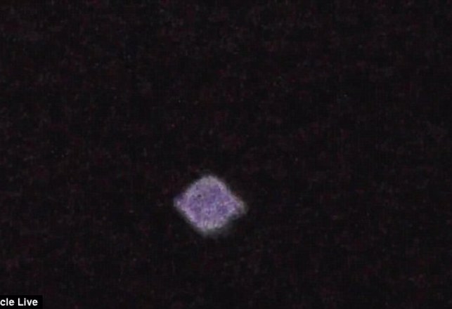 Purple Pulsating UFO Still Perplexing People in England