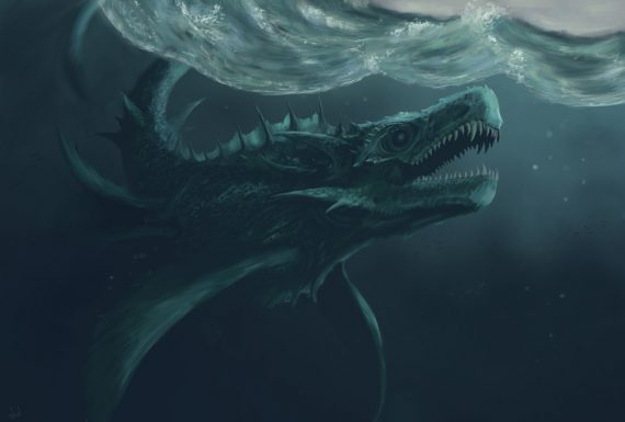 water monsters fantasy art science fiction artwork mammals underwater sea_www.wallmay.net_51