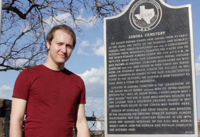 A Strange Visit to the Grave of an 1890s Airship Occupant