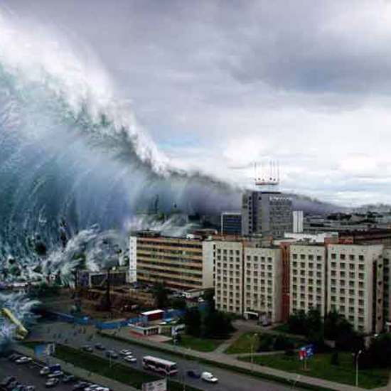 Monster Wall Versus Killer Tsunami Coming Soon to Japan