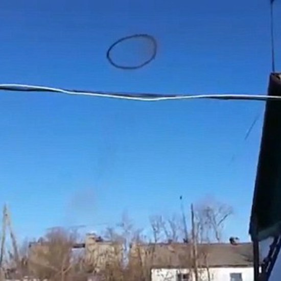 Mysterious Smoke Ring Over Kazakhstan Has Residents Fuming