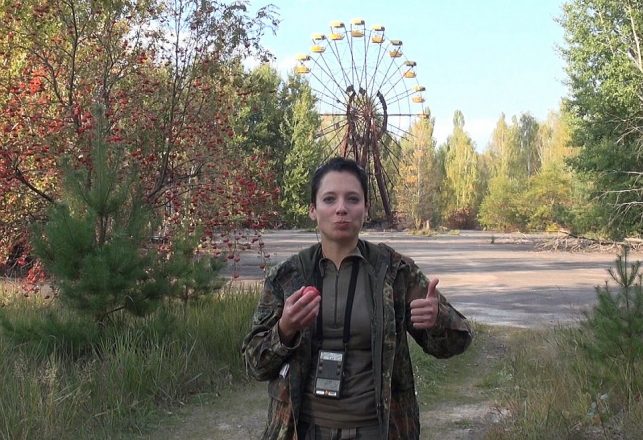 Chernobyl Has Sandwich Fox, Apple Woman and Forest Fire