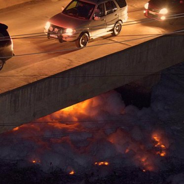 Lake in India Spontaneously Bursts Into Flames