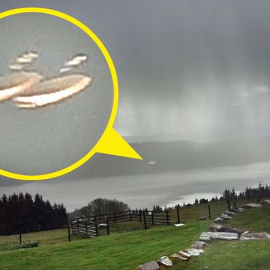Twin UFOs Seen Searching For Loch Ness Monster