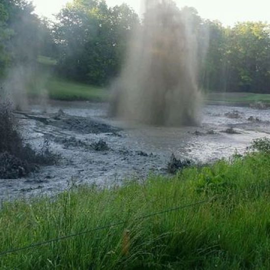 Pond Explodes in Canada While Lakes Disappear in Georgia