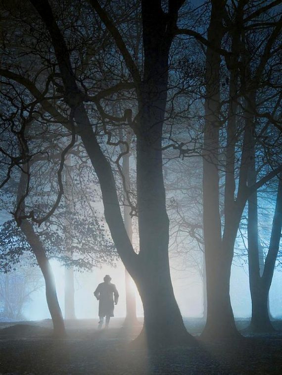 mysterious-man-running-in-foggy-woods-at-nighttime-lee-avison