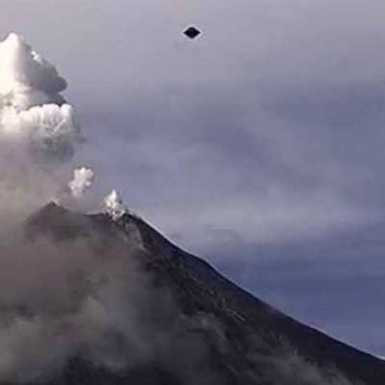 UFOs May Be Mining Volcanoes For Liquid Gold