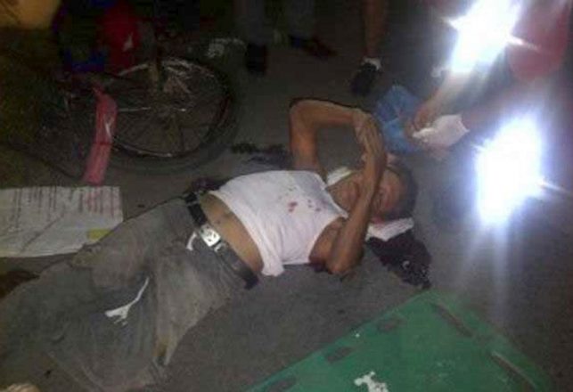 UFO Chases Down and Abuses Elderly Man on Bicycle