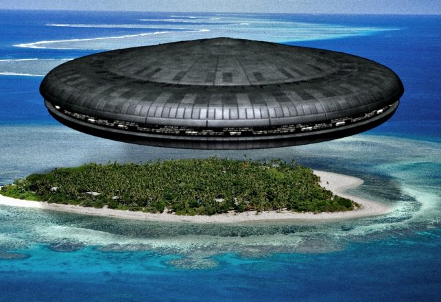 What Was This Massive, Eerie UFO Seen Over the North Pacific?