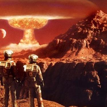 Elon Musk and Past Nuclear Explosions on Mars