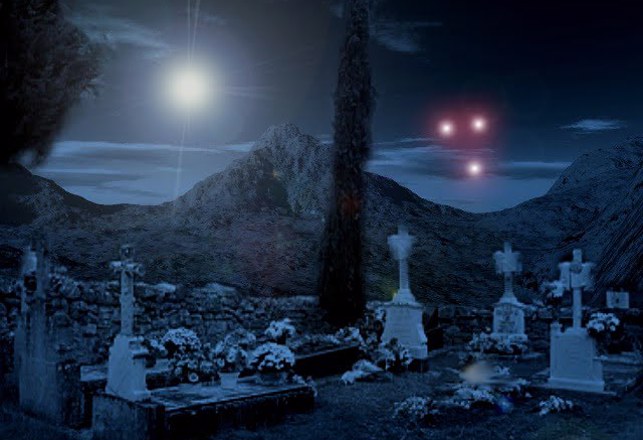 UFO Over Ohio Cemetery May Be Searching for ET Graveyard