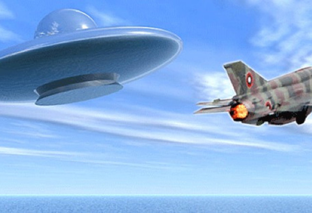 UFOs Seen at Air Shows and Flying with Military Aircraft