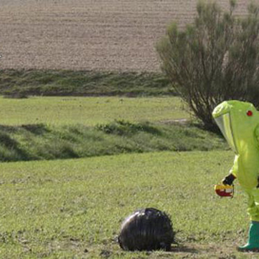 Mysterious Spheres Fall From the Sky in Spain