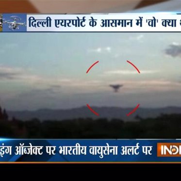 Security on High Alert After UFOs Seen Over Delhi Airport