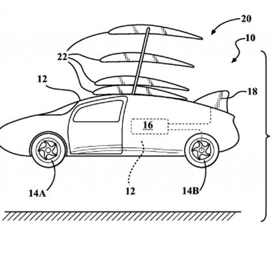 Toyota is Developing a Flying Car With Stackable Wings