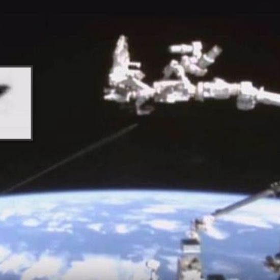 So-Called ‘Fast Walker’ UFO Speeds by the Space Station