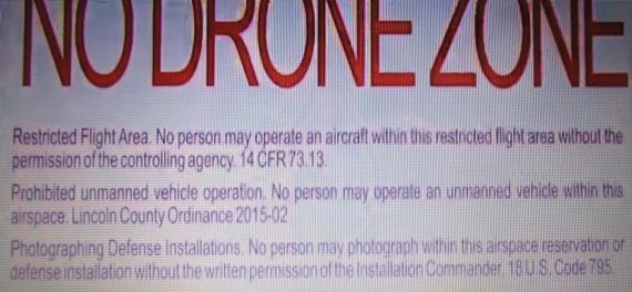 no-drone-sign area 51