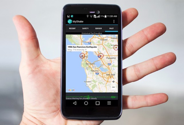 New App Turns Smartphones into Earthquake Warning Systems