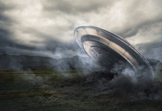 A Crashed UFO in a Montana Lake?