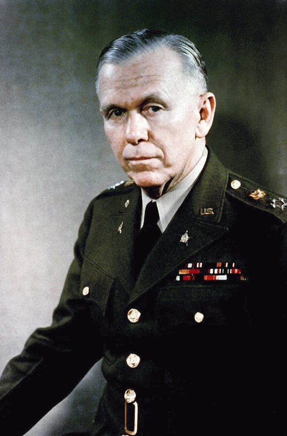 General George C  Marshall official military photo 1946 570x864